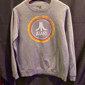 Cotton poly sweatshirt. Plush and cozy